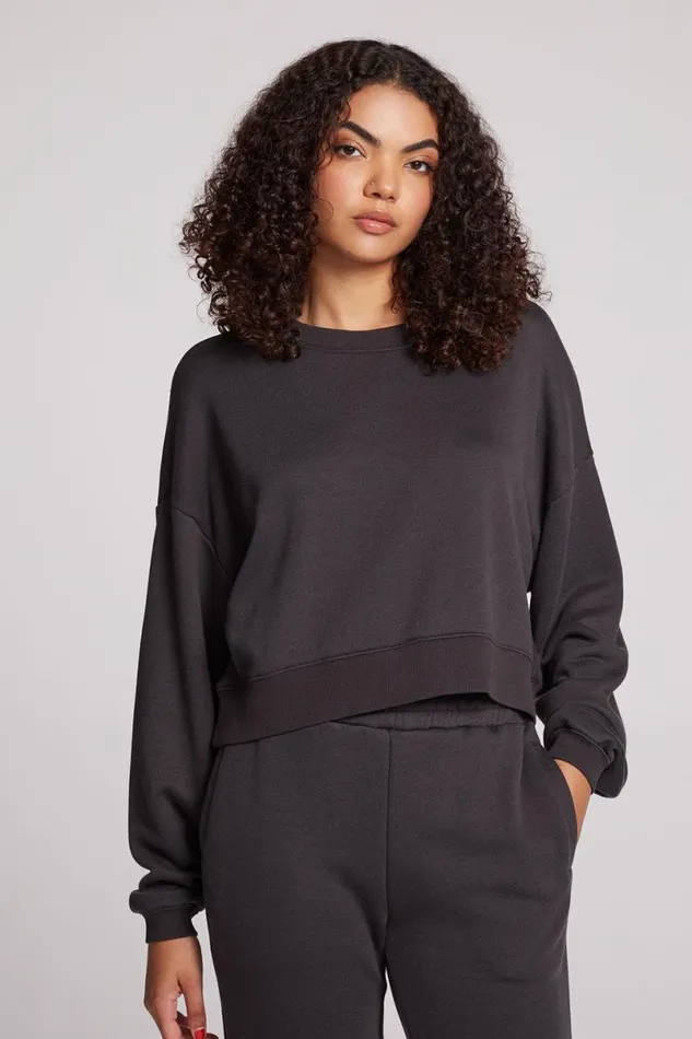Womens Tops Chaser Brand Scarlet Licorice Pullover