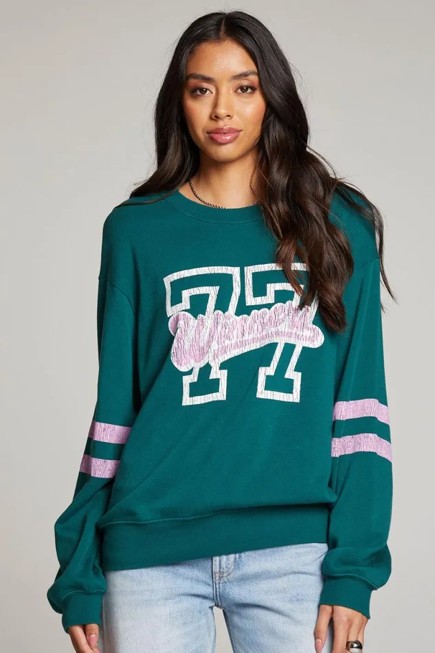 Womens Tops Chaser Brand Winners Pullover