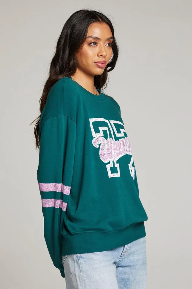 Womens Tops Chaser Brand Winners Pullover