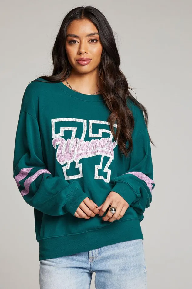 Womens Tops Chaser Brand Winners Pullover