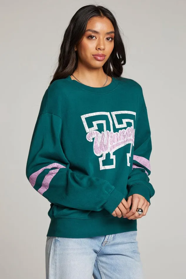 Womens Tops Chaser Brand Winners Pullover