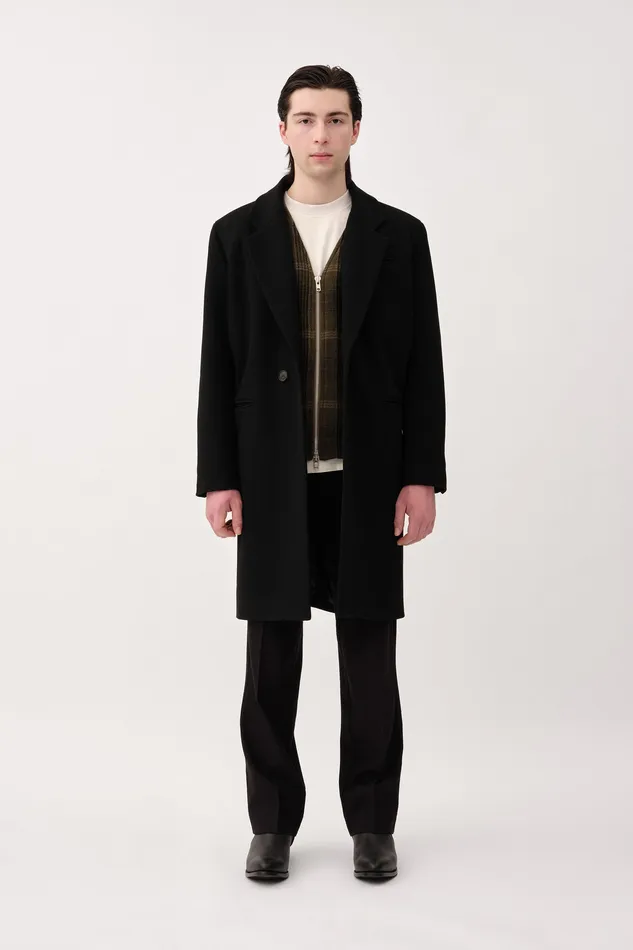 Wonhundred Coats and Jackets Men Haland Black