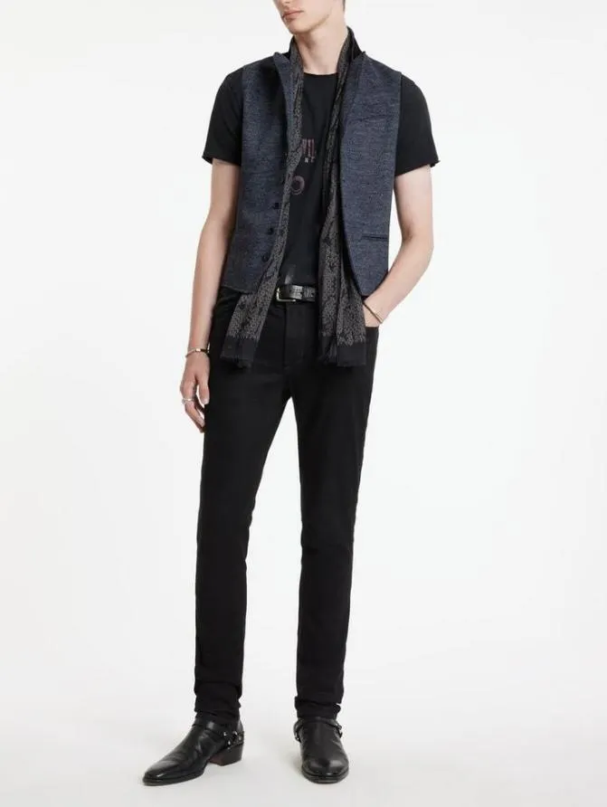 WOODWARD VEST Navy Clothing John Varvatos Suiting