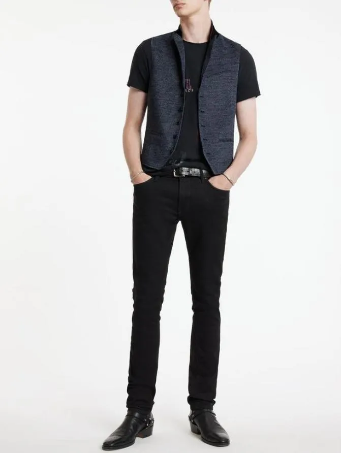 WOODWARD VEST Navy Clothing John Varvatos Suiting