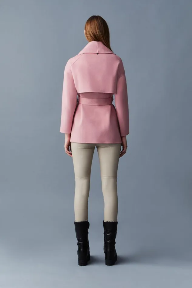 Wool Coats Women Mackage TYRA DoubleFace Wool Robe Jacket Cream Wool Coats Women Mackage TYRA DoubleFace Wool Robe Jacket Cream