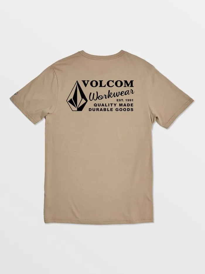 Workwear TShirts and Tanks Volcom Workwear Short Sleeve Tee 8211 Gravel