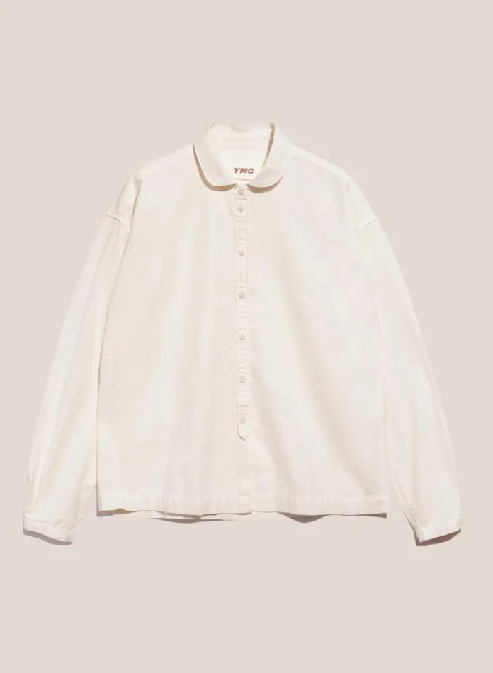 YMC Earth Marianne Shirt White Womens Earth