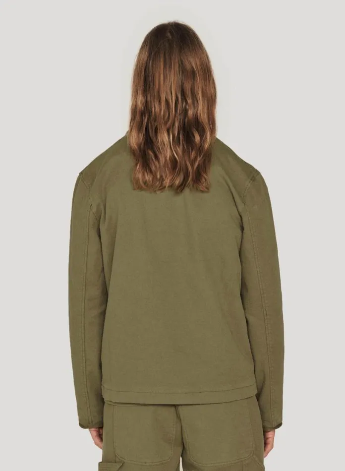 YMC Groundhog Jacket Olive Mens Outerwear