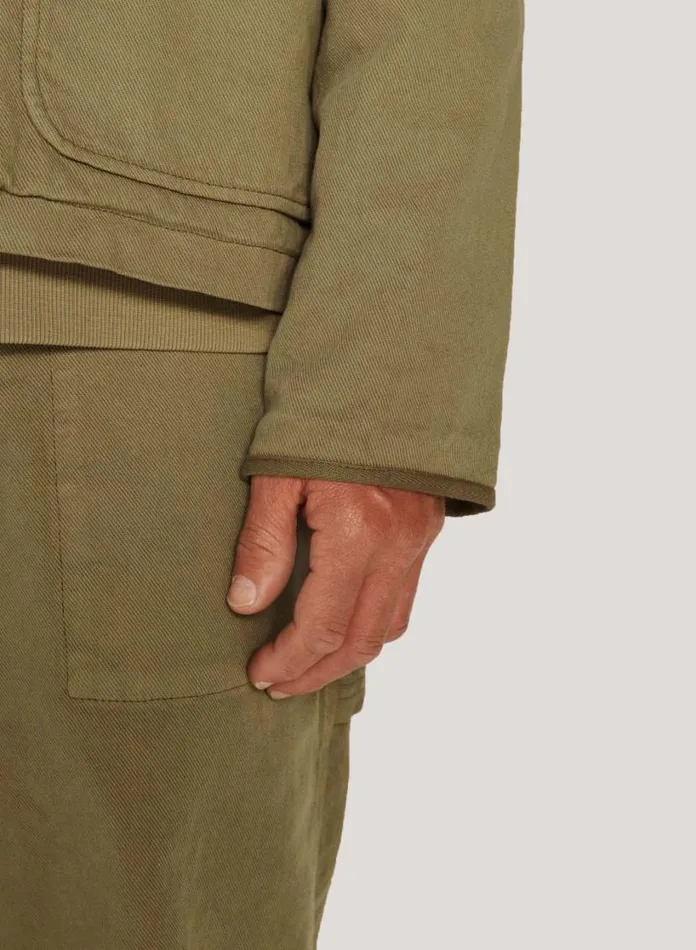 YMC Groundhog Jacket Olive Mens Outerwear