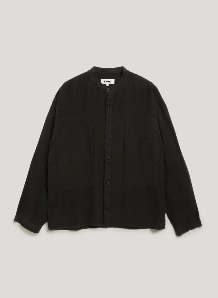 YMC Hawkeye Shirt Black Mens Shirts