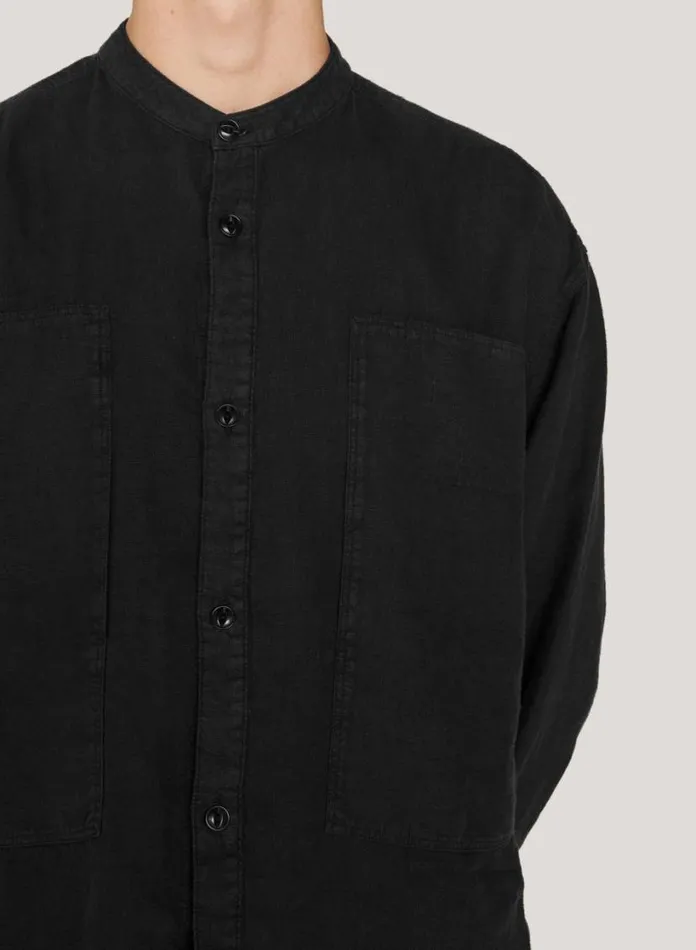 YMC Hawkeye Shirt Black Mens Shirts