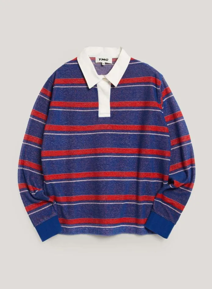 YMC JJ Rugby Sweatshirt Multi Womens Sweatshirts