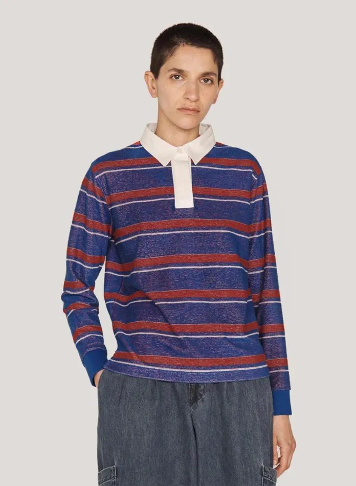 YMC JJ Rugby Sweatshirt Multi Womens Sweatshirts