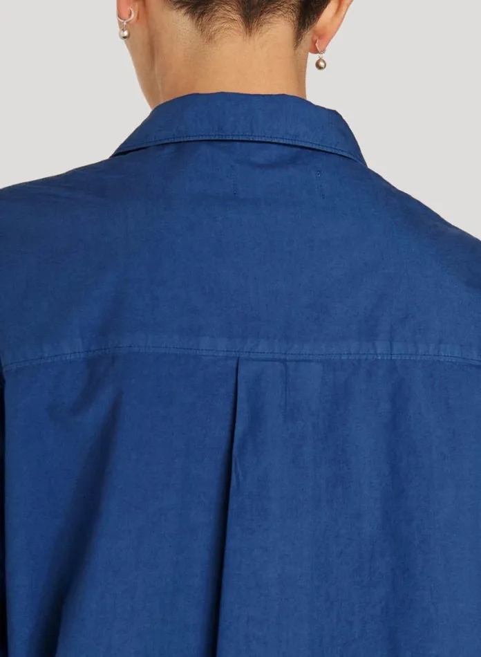 YMC Judy Dress Blue Womens Dresses
