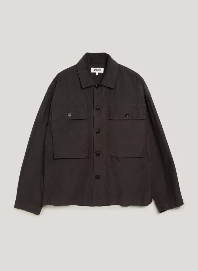 YMC Military Shirt Black Mens Shirts