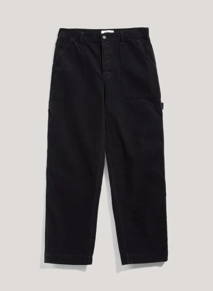 YMC Painter Corduroy Trouser Black Mens Trousers