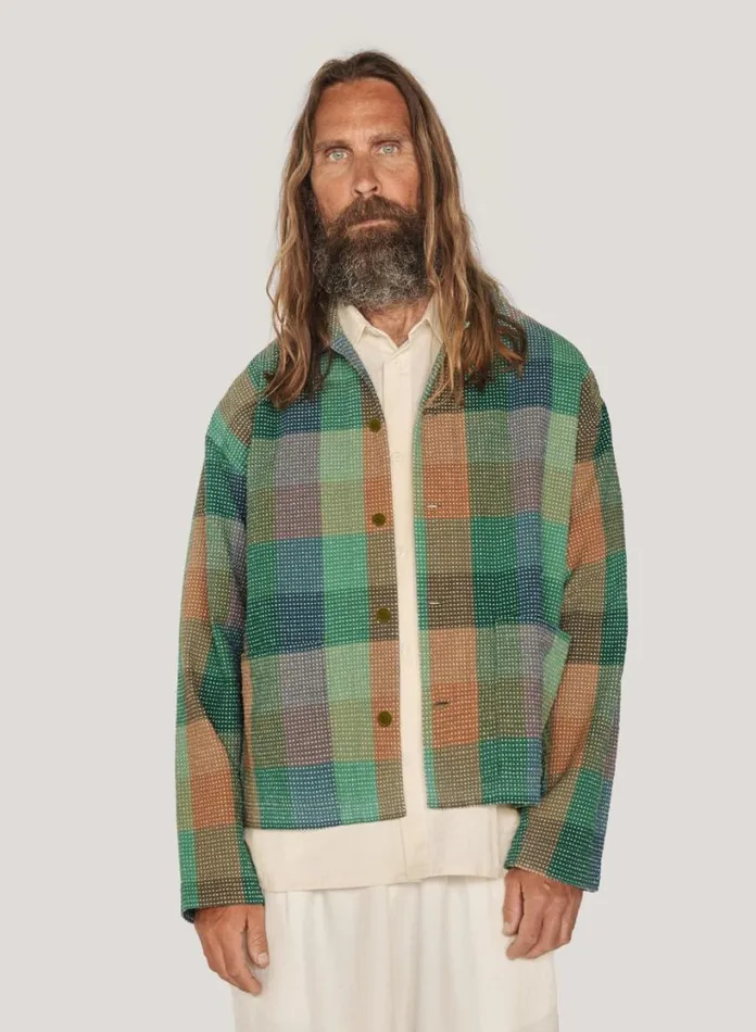 YMC PJ Shirt Multi Mens Shirts