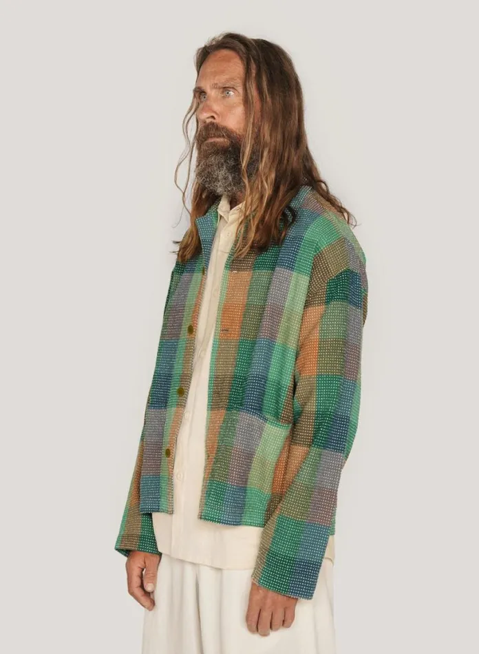 YMC PJ Shirt Multi Mens Shirts
