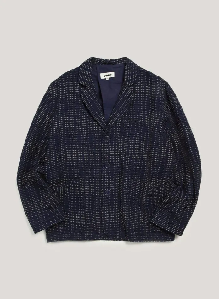 YMC Scuttlers Jacket Indigo Mens Outerwear
