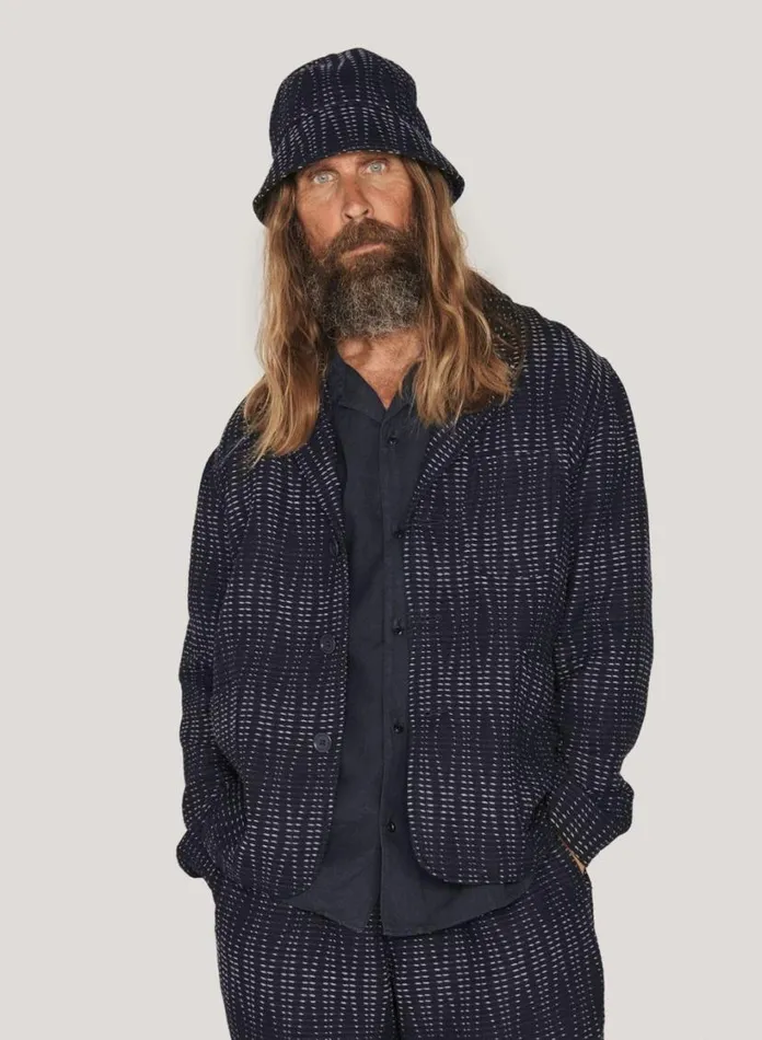 YMC Scuttlers Jacket Indigo Mens Outerwear