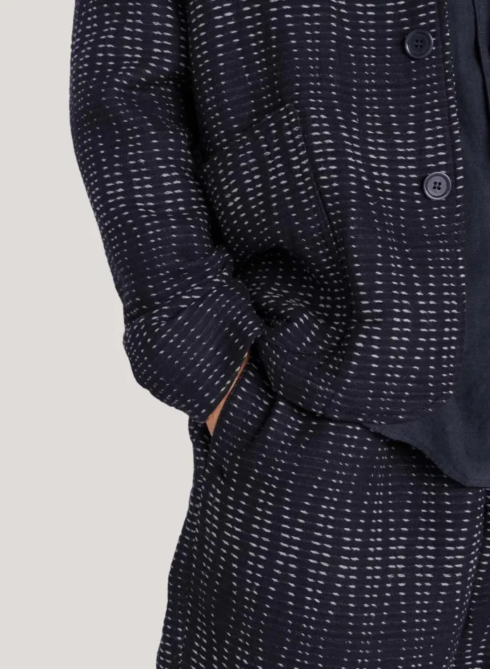 YMC Scuttlers Jacket Indigo Mens Outerwear