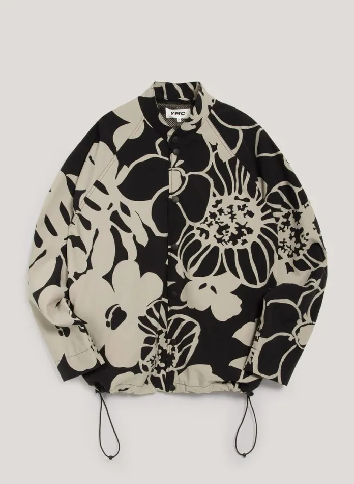 YMC Surf Jacket Black Multi Mens Outerwear
