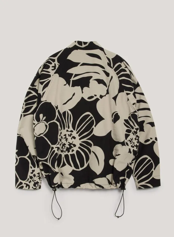 YMC Surf Jacket Black Multi Mens Outerwear