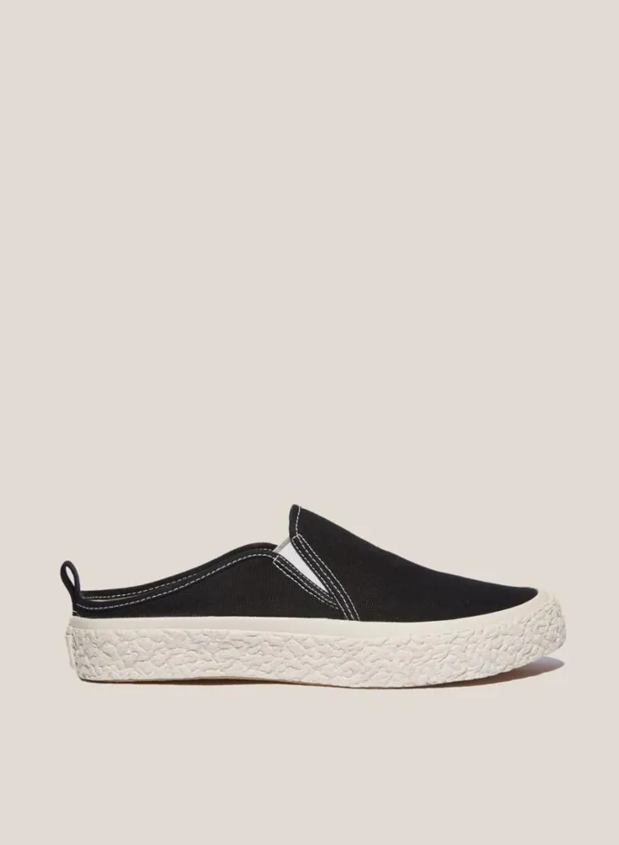 YMC Vulcanised Mules Black Womens Footwear