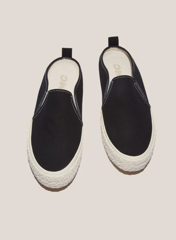 YMC Vulcanised Mules Black Womens Footwear