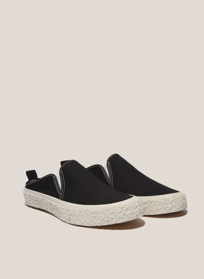 YMC Vulcanised Mules Black Womens Footwear