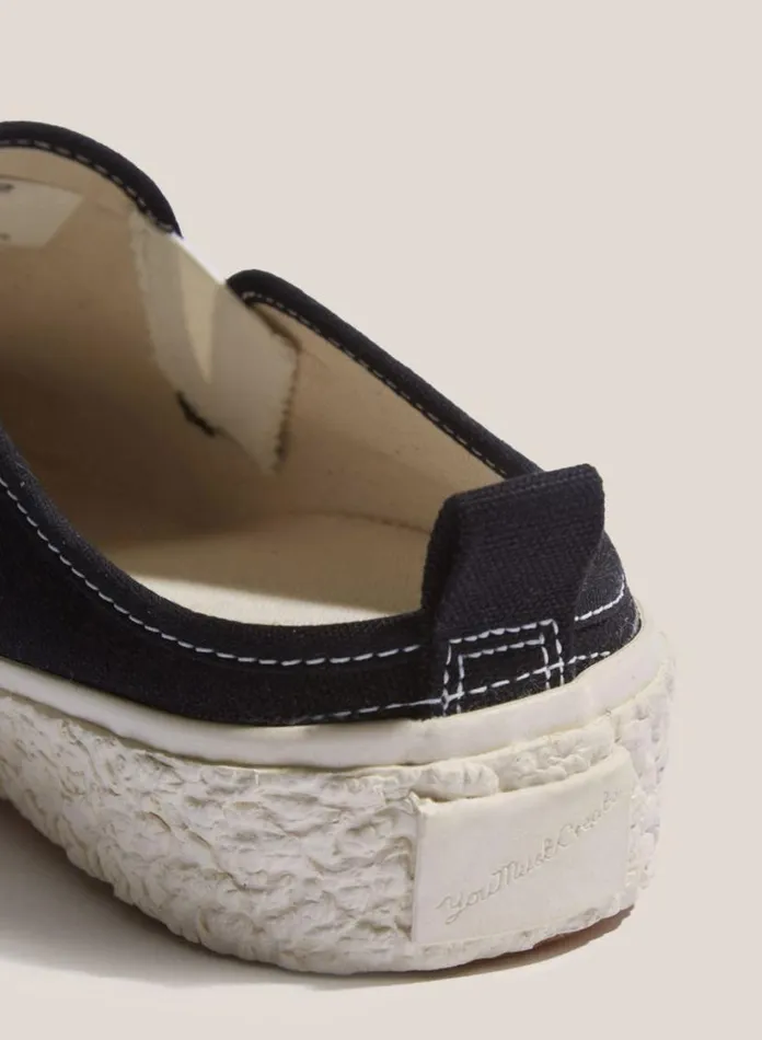 YMC Vulcanised Mules Black Womens Footwear