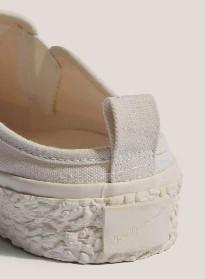 YMC Vulcanised Mules Off White Womens Footwear