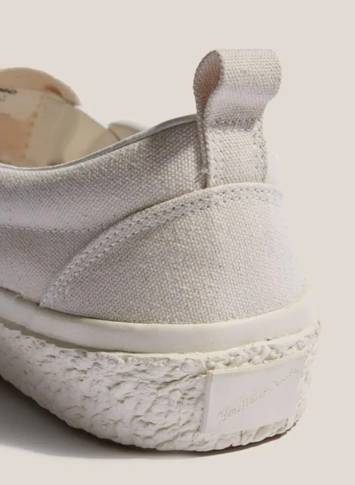 YMC Vulcanised Slip On Sneakers Off White Mens Footwear