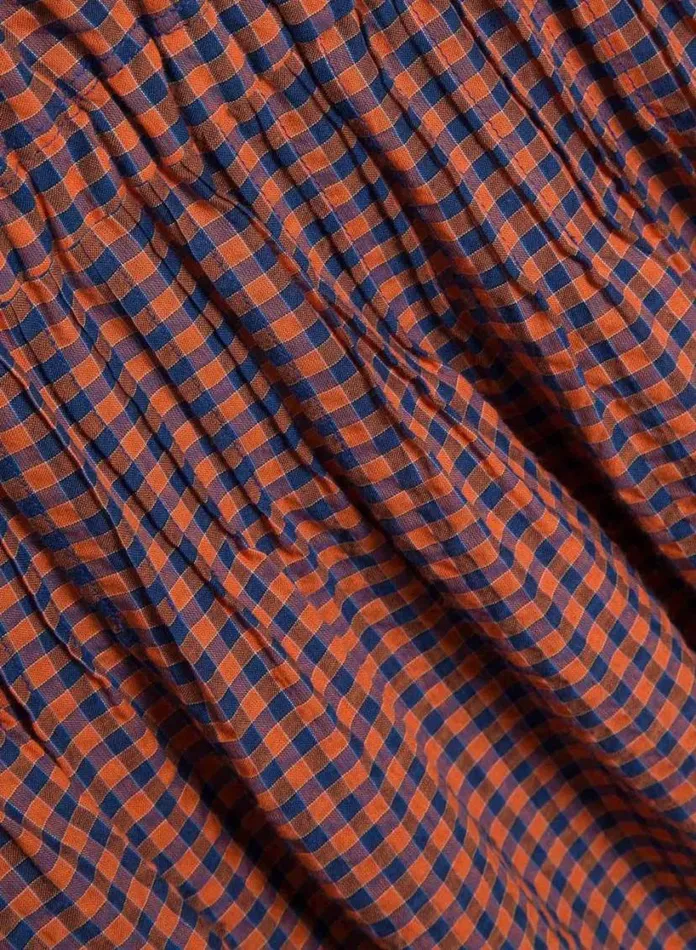 YMC Wednesday Dress Red Multi Womens Dresses