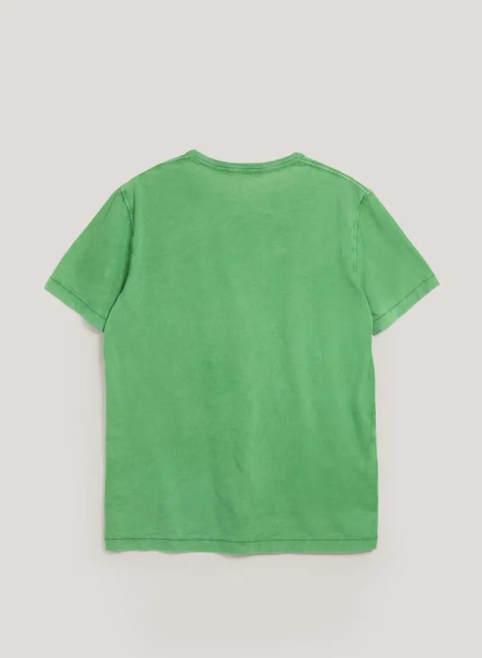 YMC Wild Ones Pocket T Shirt Green Mens TShirts