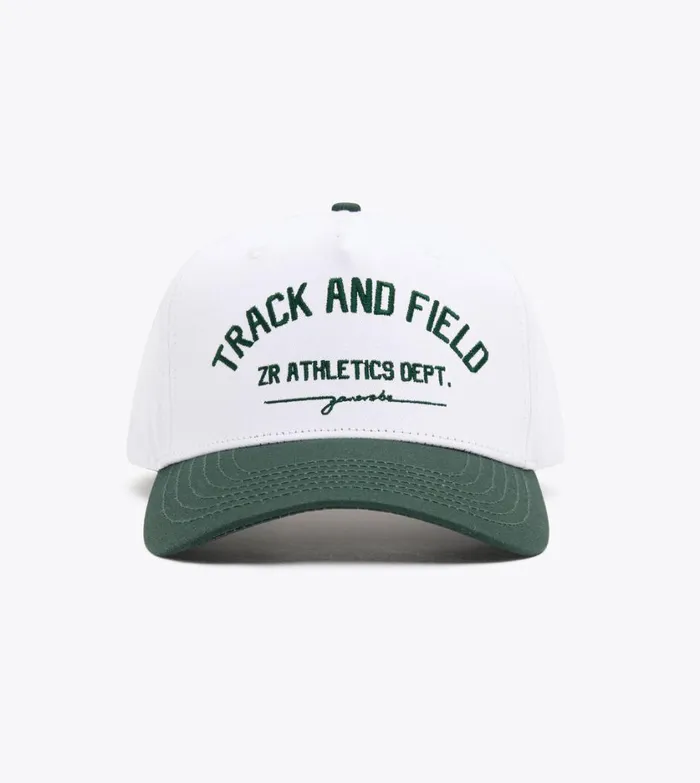 Zanerobe Accessories Men Ath Snapback Vintage WhiteForest