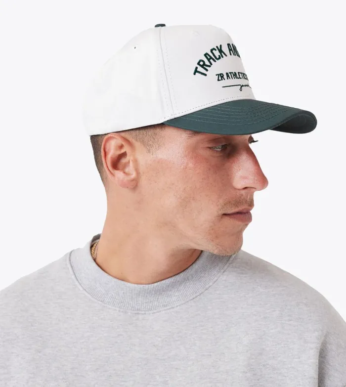 Zanerobe Accessories Men Ath Snapback Vintage WhiteForest