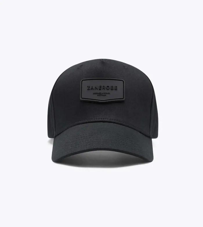 Zanerobe Accessories Men Badge Snapback Black