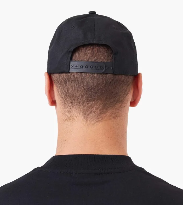 Zanerobe Accessories Men Badge Snapback Black