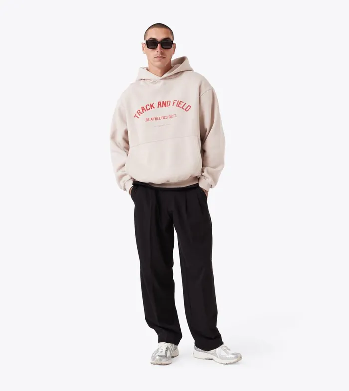 Zanerobe Hoodies and Sweaters Men Ath Box Hood Oat