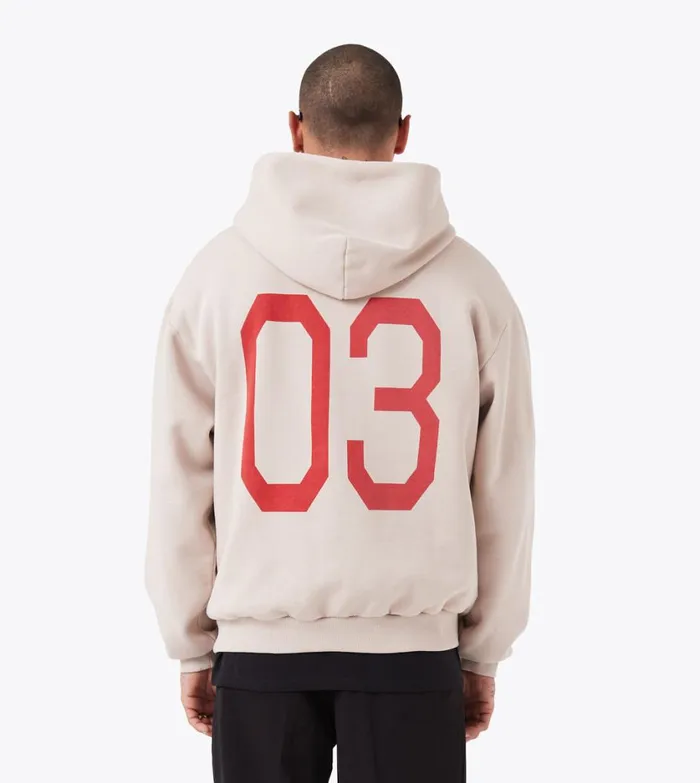 Zanerobe Hoodies and Sweaters Men Ath Box Hood Oat