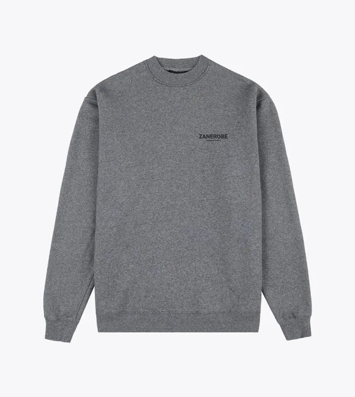 Zanerobe Hoodies and Sweaters Men ZDS Lowgo Crew Sweat Static
