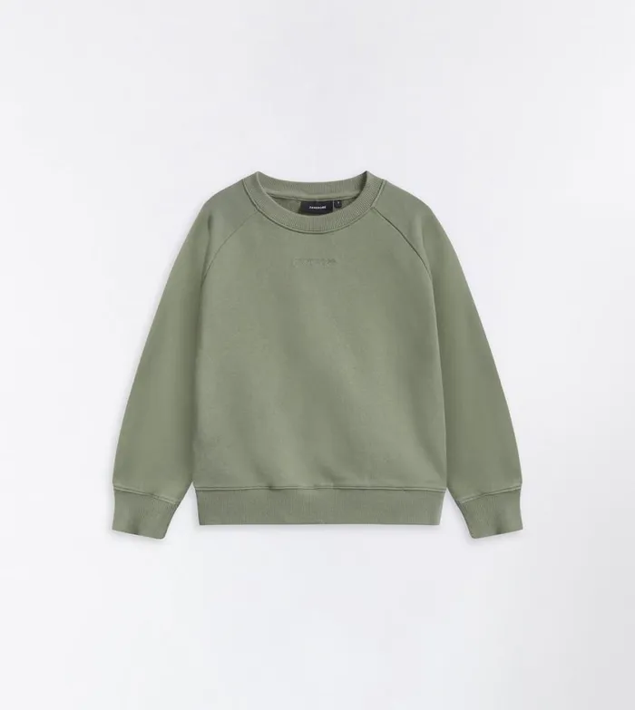 Zanerobe Kids Men Kids Orgo Crew Dk Moss