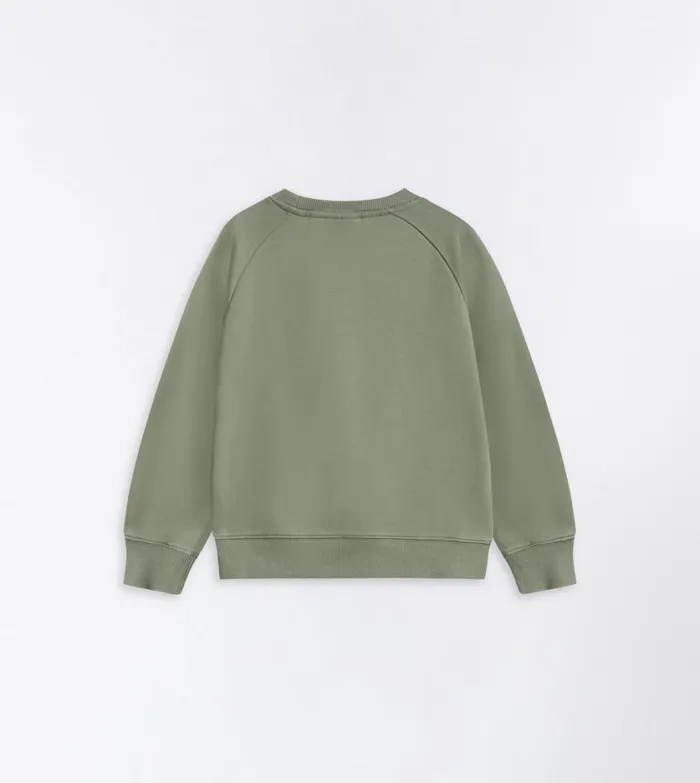 Zanerobe Kids Men Kids Orgo Crew Dk Moss