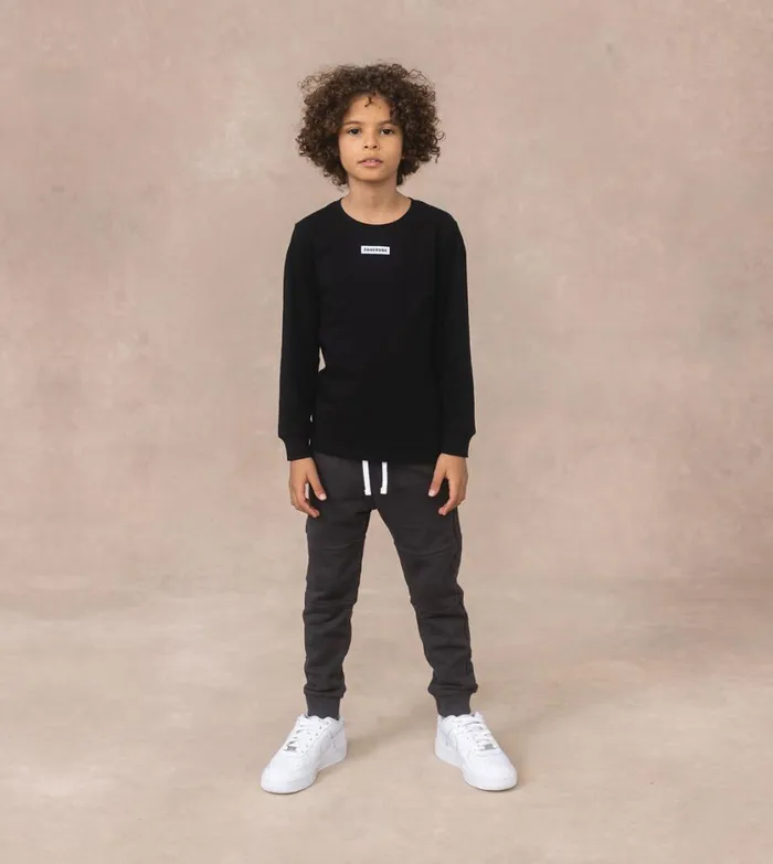 Zanerobe Kids Men Kids Smallshot Orgo Jogger GD Dk Grey