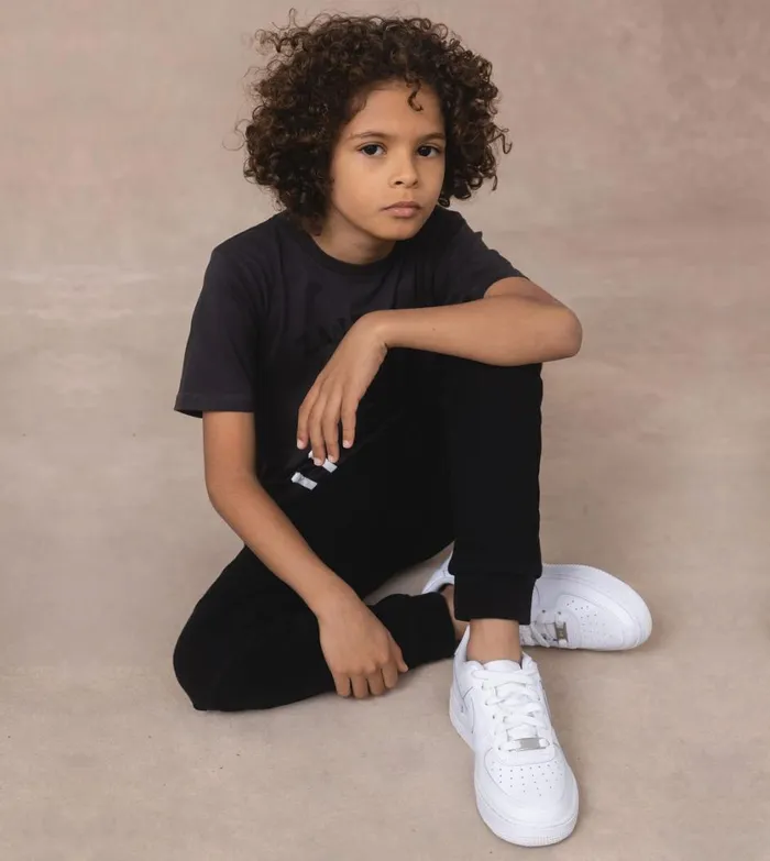 Zanerobe Kids Men Kids Wolf Box Tee GD Dk Grey