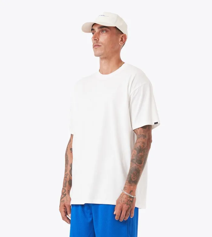 Zanerobe Tees and Tanks Men Ceramic Box Tee Vintage White