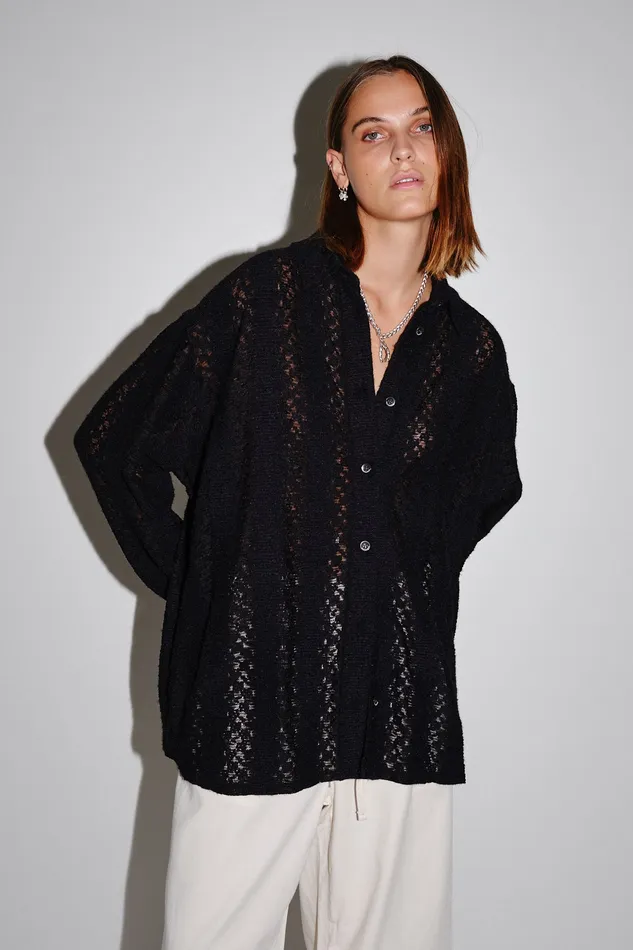 Zara 8211 Black Women Shirts and Blouses Wonhundred